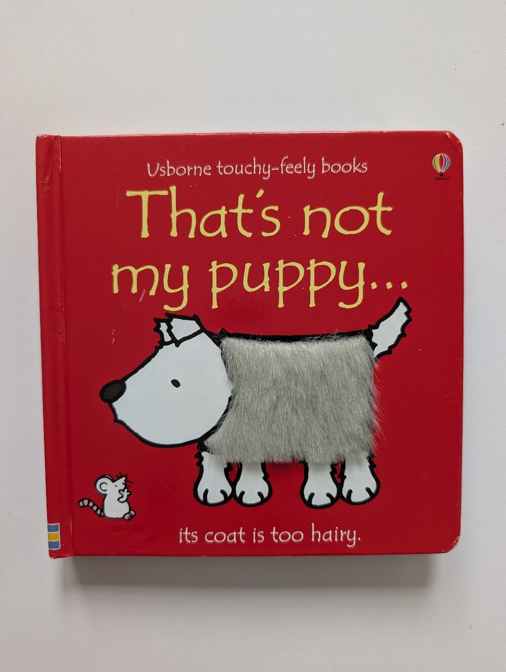 Usborne That's Not My Puppy... Touchy-Feely Board Book - Red